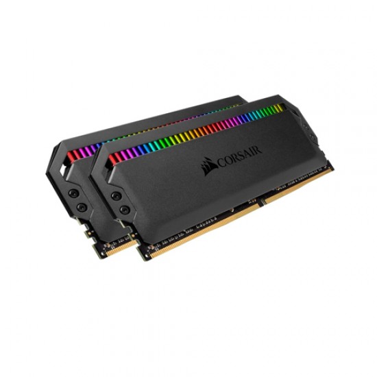  Corsair DOMINATOR PLATINUM RGB 16GB (2 x 8GB) DDR4 DRAM 3600MHz C18 Desktop Ram