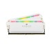 Corsair DOMINATOR PLATINUM RGB 16GB (2 x 8GB) DDR4 DRAM 3600MHz C18 White Desktop RAM