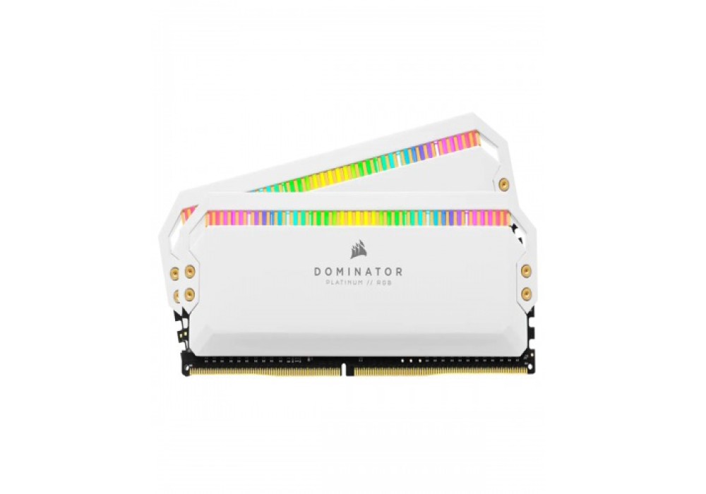 Corsair DOMINATOR PLATINUM RGB 16GB DDR4 3600MHz C18 RAM Kit White