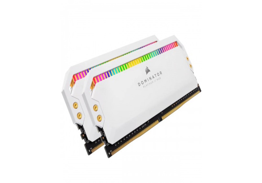 Corsair DOMINATOR PLATINUM RGB 16GB DDR4 3600MHz C18 RAM Kit White