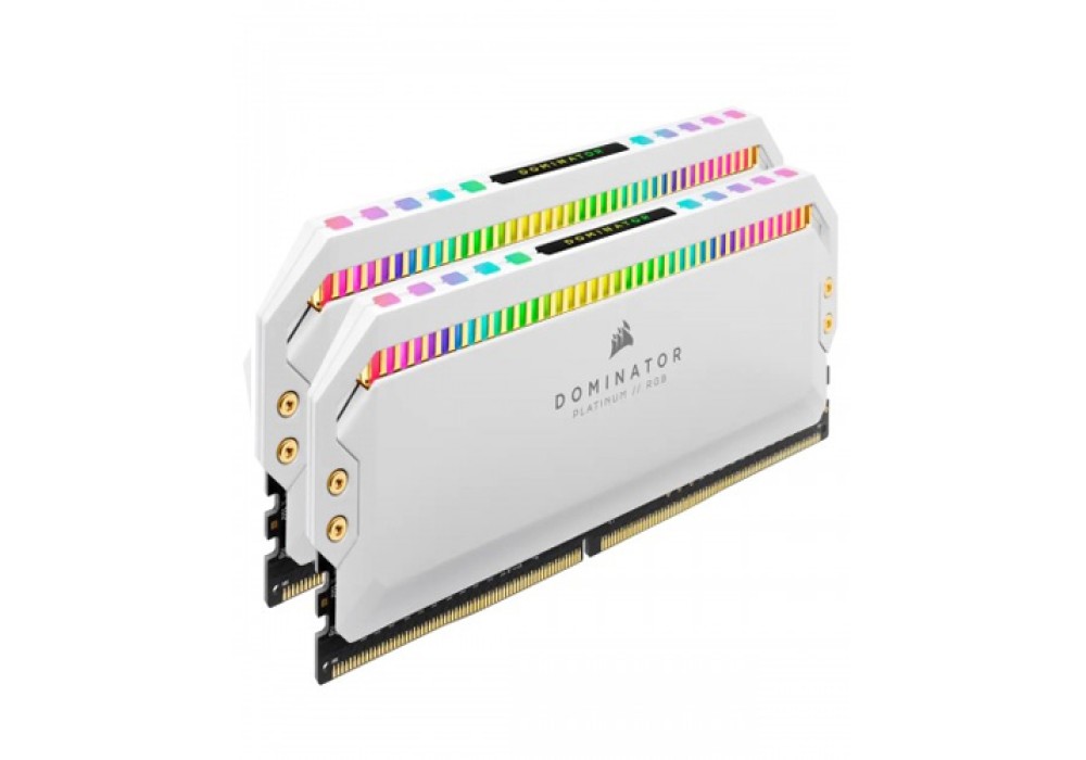 Corsair DOMINATOR PLATINUM RGB 16GB DDR4 3600MHz C18 RAM Kit White