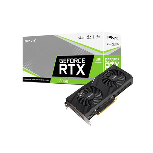 PNY GeForce RTX 3060 12GB VERTO Dual Fan GDDR6 Graphics Card