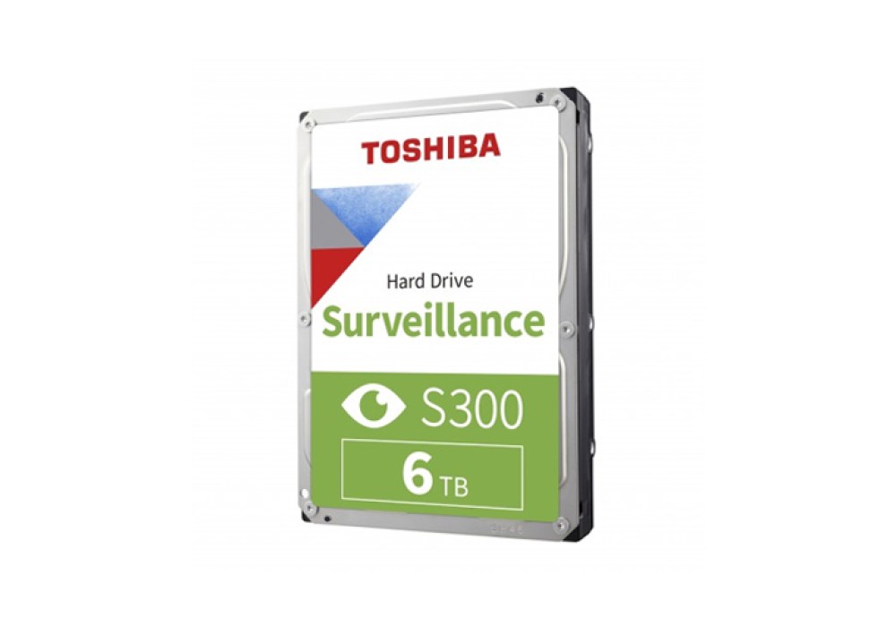 Toshiba S300 6TB 5400rpm 3.5-inch Surveillance Hard Drive