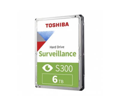 Toshiba S300 6TB 5400rpm 3.5-inch Surveillance Hard Drive