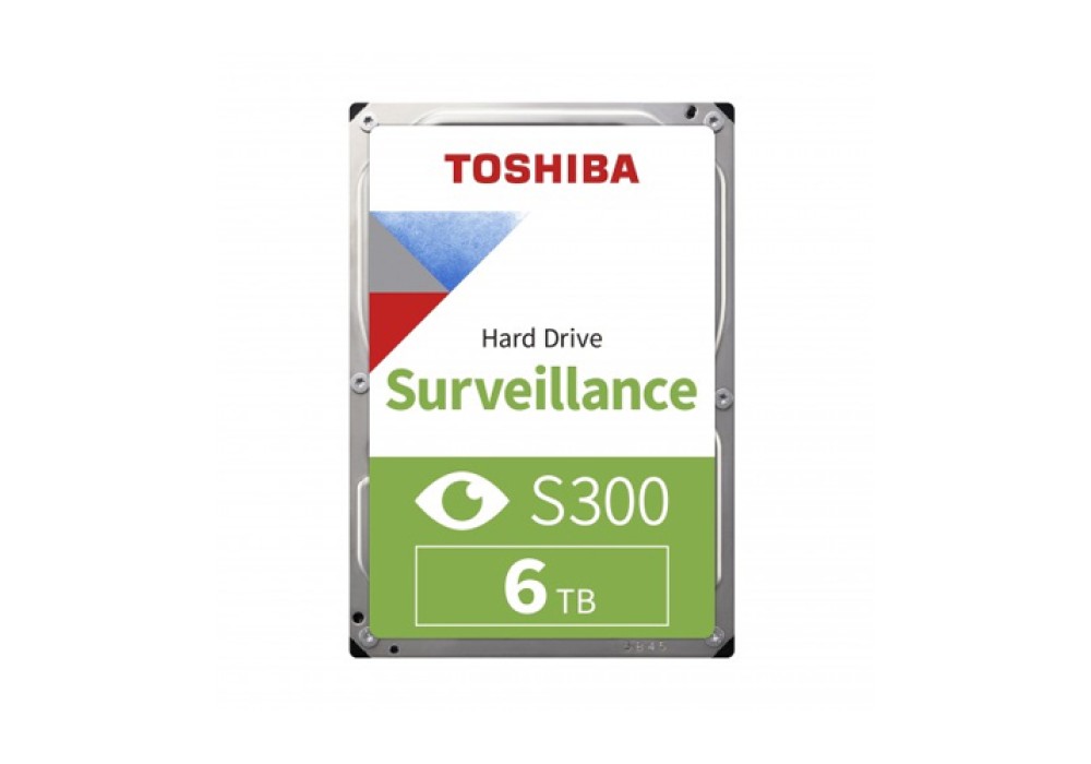 Toshiba S300 6TB 5400rpm 3.5-inch Surveillance Hard Drive