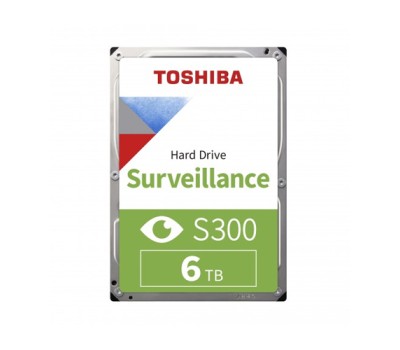 Toshiba S300 6TB 5400rpm 3.5-inch Surveillance Hard Drive