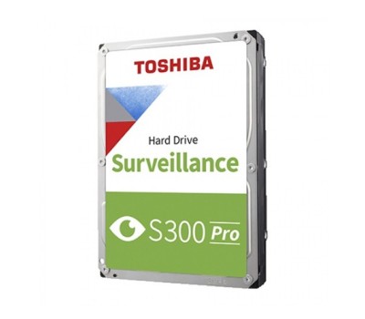 Toshiba S300 Pro 6TB 7200rpm 3.5 Inch Surveillance Hard Drive