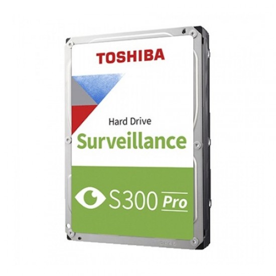 Toshiba S300 Pro 6TB 7200rpm 3.5 Inch Surveillance Hard Drive
