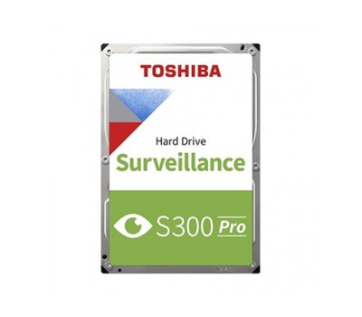 Toshiba S300 Pro 6TB 7200rpm 3.5 Inch Surveillance Hard Drive