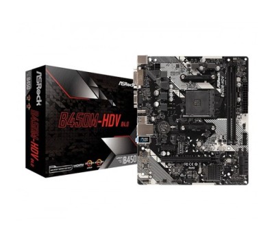 ASRock B450M-HDV R4.0 AMD Motherboard