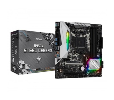 Asrock B450M Steel Legend AMD Micro-ATX Motherboard