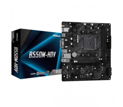 ASRock B550M-HDV DDR4 AMD Motherboard