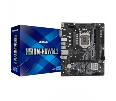 ASRock H510M-HDV/M.2 10th and 11th Gen Micro ATX Motherboard