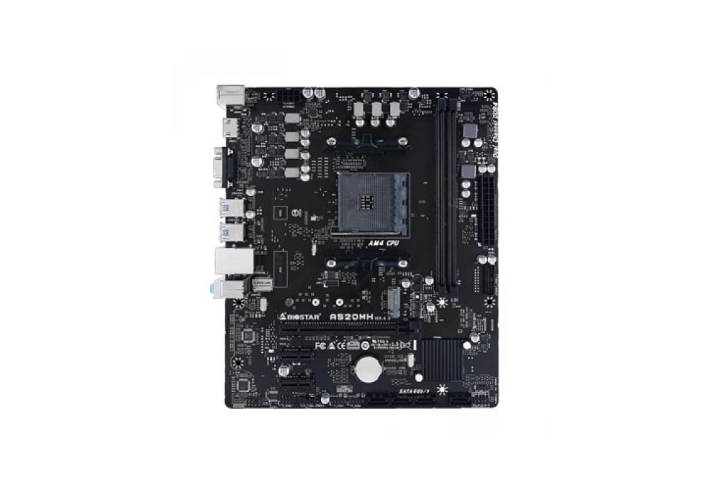 Biostar A520MH DDR4 AMD AM4 Socket Motherboard