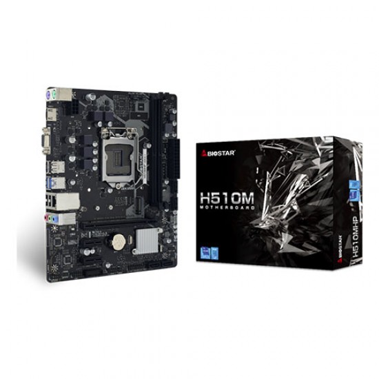BIOSTAR H510MHP 10th and 11th Gen Micro ATX Motherboard