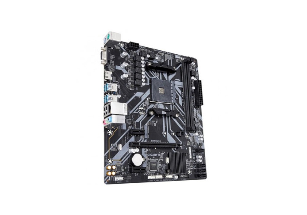 GIGABYTE B450M H Ultra Durable AMD AM4 Micro-ATX Motherboard