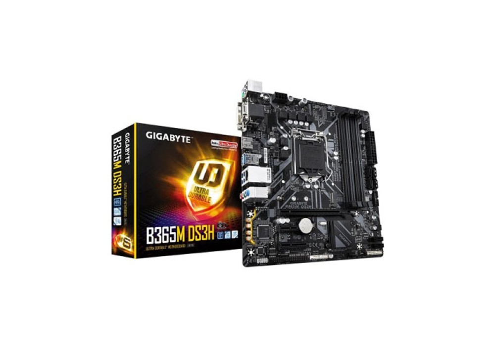 Gigabyte B365M DS3H DDR4 9th and 8th Gen Motherboard