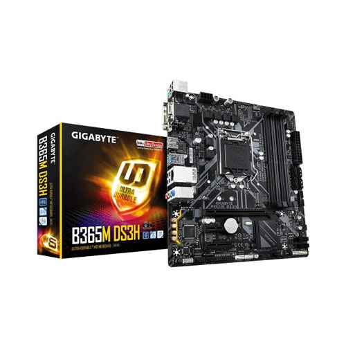 Gigabyte B365M DS3H DDR4 9th and 8th Gen Motherboard