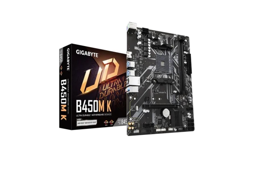 GIGABYTE B450M K AMD AM4 Micro ATX Motherboard