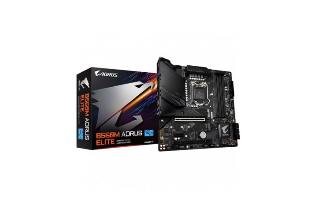 Gigabyte B560M AORUS ELITE Intel 10th and 11th Gen Micro ATX Motherboard