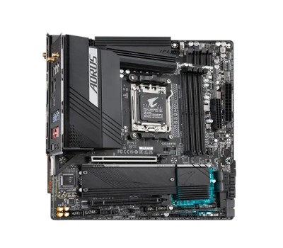 GIGABYTE B650M AORUS ELITE AX (Wi-Fi 6E) DDR5 AMD AM5 Micro-ATX Motherboard