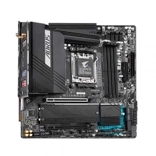 GIGABYTE B650M AORUS ELITE AX DDR5 AMD AM5 Micro-ATX Motherboard