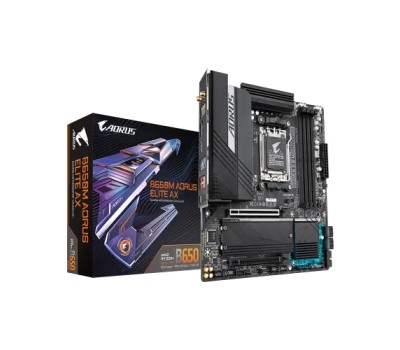 GIGABYTE B650M AORUS ELITE AX (Wi-Fi 6E) DDR5 AMD AM5 Micro-ATX Motherboard