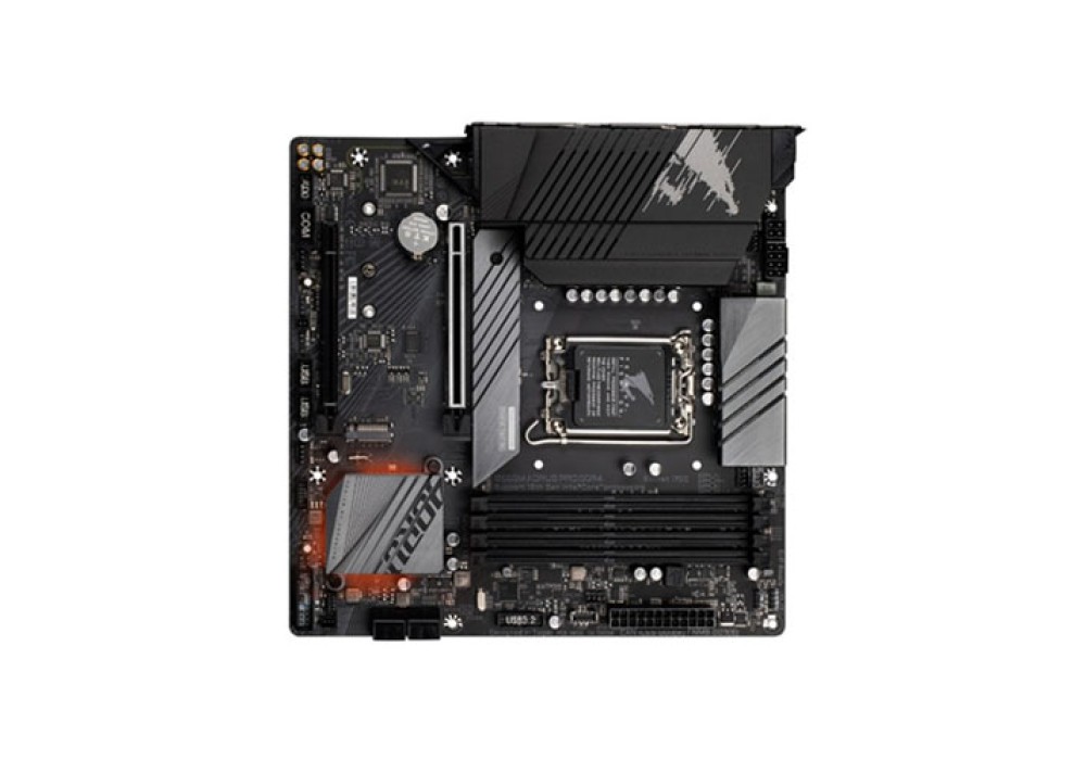 Gigabyte B660M Aorus Pro DDR4 12th Gen Micro ATX Motherboard