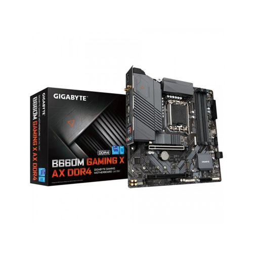Gigabyte B660M GAMING X AX DDR4 12th Gen Micro ATX Motherboard