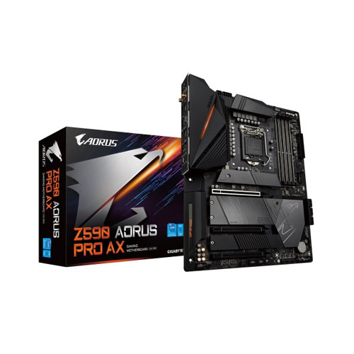 Gigabyte Z590 AORUS PRO AX Intel 10th and 11th Gen ATX Motherboard