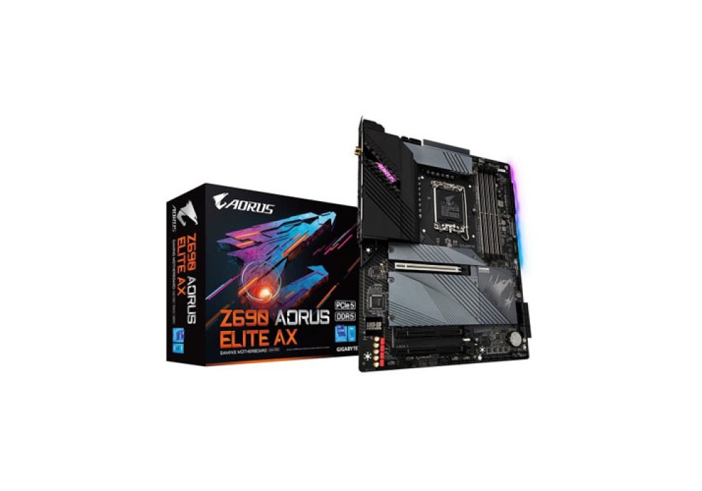 Gigabyte Z690 AORUS ELITE AX DDR5 12th Gen WiFi ATX Motherboard