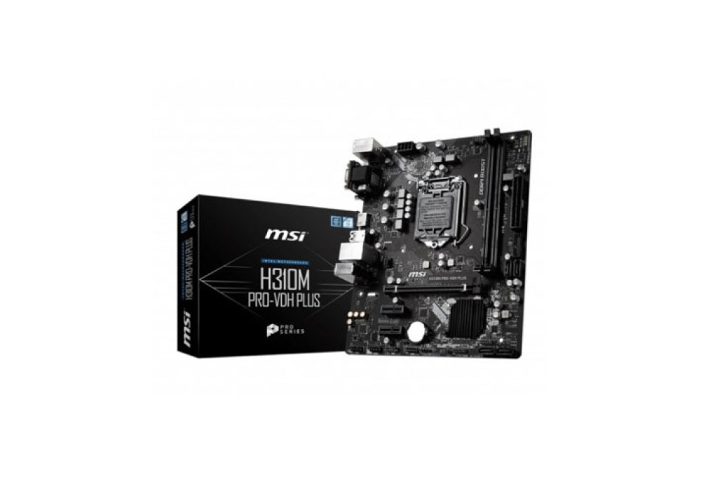 MSI H310M PRO-VDH Plus Intel 9th Gen Motherboard