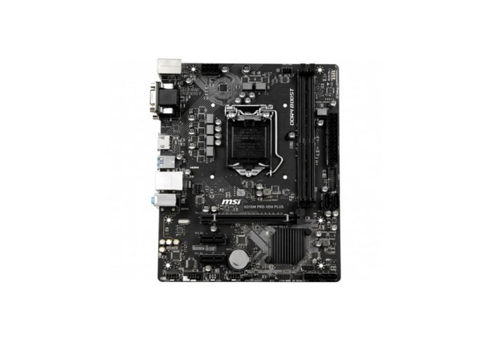 MSI H310M PRO-VDH Plus Intel 9th Gen Motherboard