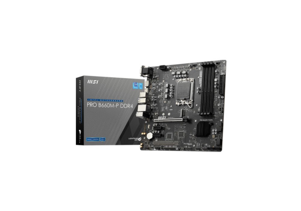 MSI PRO B660M-P DDR4 12th Gen Micro-ATX Motherboard