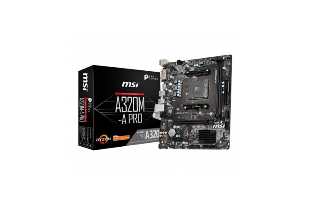 MSI A320M-A Pro AMD Micro-ATX Motherboard
