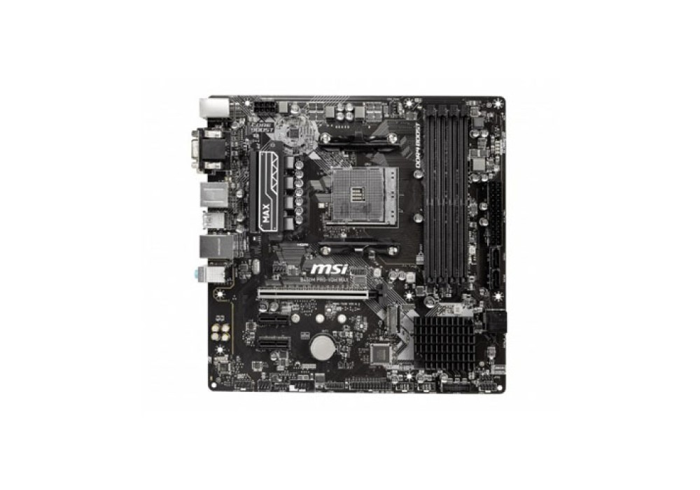 MSI B450M PRO-VDH MAX AMD AM4 Gaming Motherboard