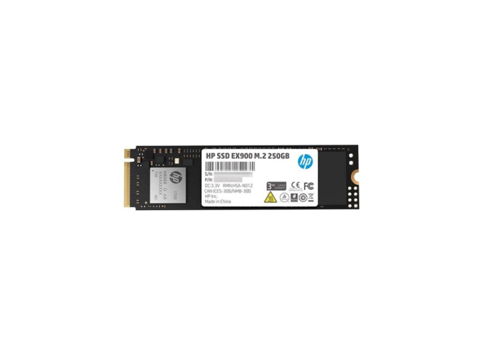 HP EX900 M.2 250GB PCIe NVMe Internal SSD