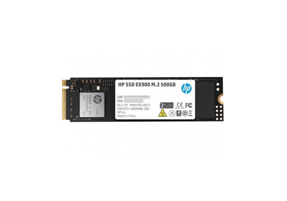 HP EX900 M.2 500GB PCIe NVMe Internal SSD