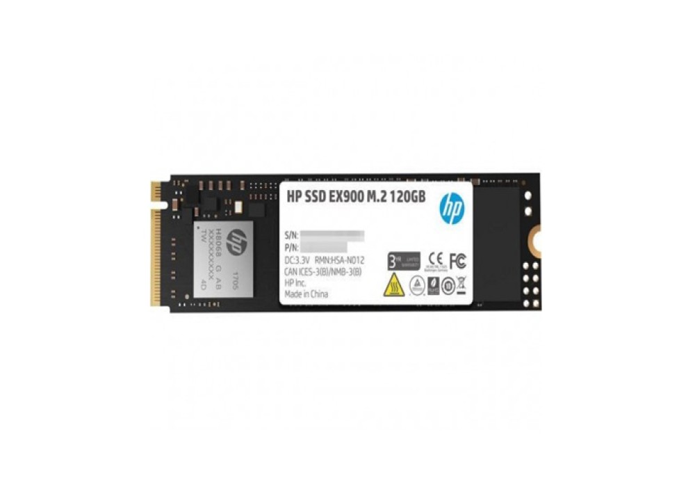 HP EX900 M.2 120GB PCIe NVMe Internal SSD
