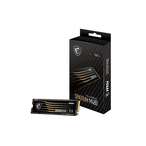 MSI SPATIUM M480 1TB PCIe 4.0 NVMe M.2 SSD