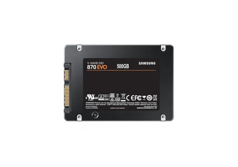 Samsung 870 EVO 500GB 2.5 Inch SATA III Internal SSD