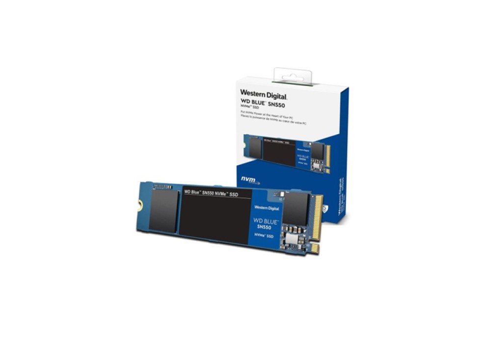 Western Digital Blue SN550 500GB NVME M.2 SSD (WDS500G2B0C)