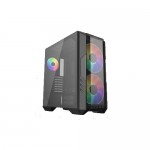 Cooler Master HAF 500 Tempered Glass ATX Mid Tower Case Black