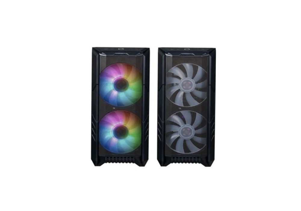 Cooler Master HAF 500 Tempered Glass ATX Mid Tower Case Black