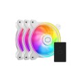 Cooler Master MasterFan MF120 Halo2 White Edition ARGB 3-In-1 Case Fan