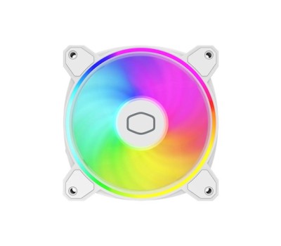 Cooler Master MasterFan MF120 Halo2 White Edition ARGB Case Fan
