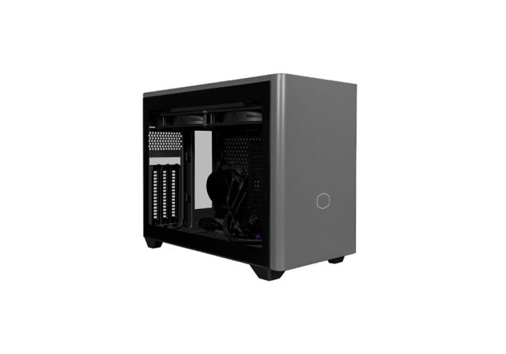 COOLER MASTER NR200P MAX MINI TOWER PC CASE WITH 850W PSU & 280MM AIO LIQUID COOLER
