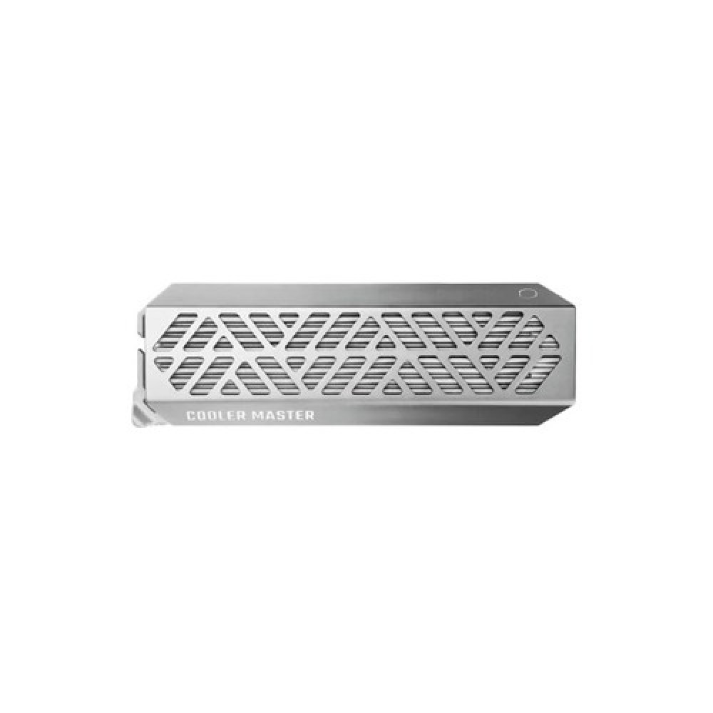 Cooler Master Oracle Air - Spazio SSD NVME M.2; Dissipatore Calore; Scocca Alluminio; velocità trasferimento Dati 1000MB/s; Compatibile Molle; USB 3.2 Gen2 Tipo C; Supporto multipiattaforma, 130gr