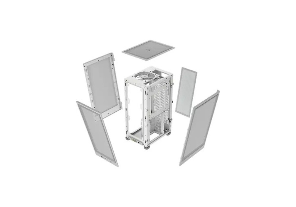 Corsair 2000D AIRFLOW Mini-ITX PC Case White