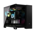 CORSAIR 2500X Mid-Tower Dual Chamber PC Case - Black